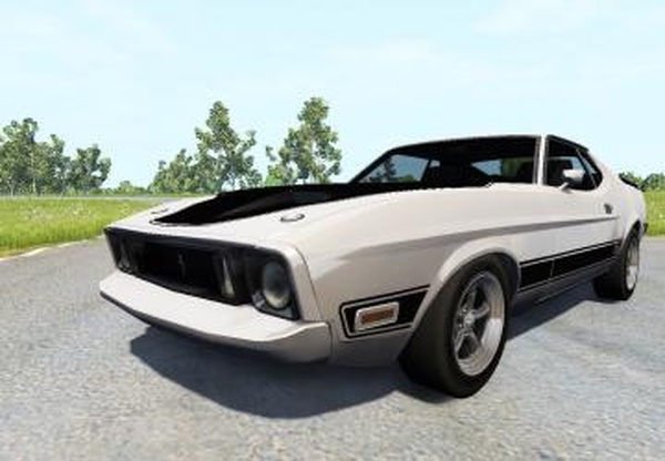 Ford Mustang Mach 1версия 1.0 для BeamNG.drive (v0.11.x)