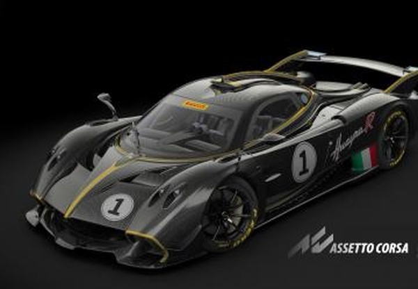 Pagani Huayra Rверсия 1.0 для Assetto Corsa