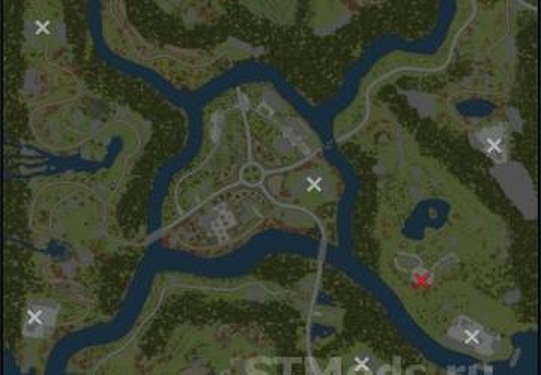 Карта «Курайстра»версия 14.04.19 для Spintires: MudRunner (v18/05/21)