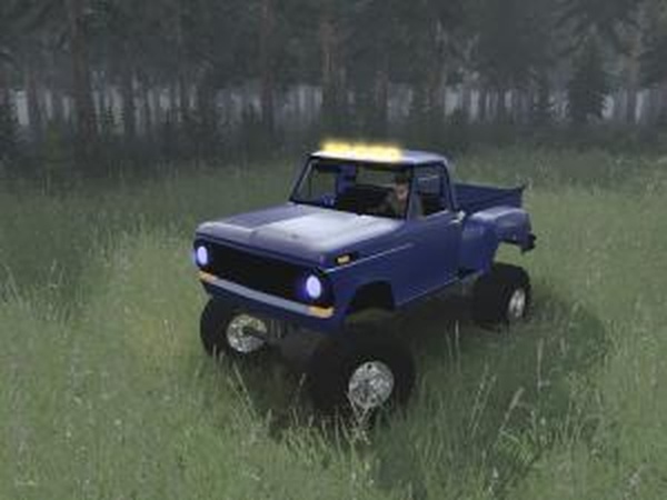 Ford F100 1968 StepSideверсия 23.02.17 для SpinTires (v03.03.16)