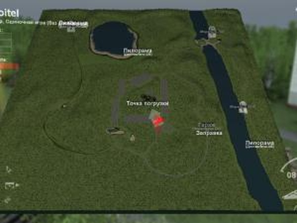 Карта «Березовая Роща»версия 1.0 для SpinTires (v03.03.16)