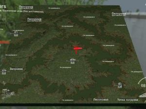 Карта «Реки»версия 1.0 для SpinTires (v03.03.16)