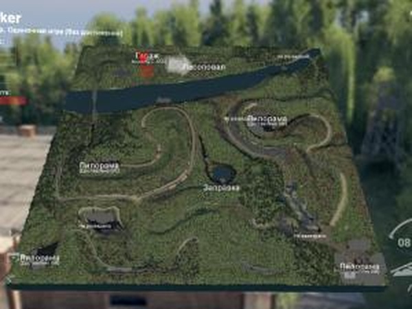 Карта «Стукер»версия 2 для SpinTires (v03.03.16)