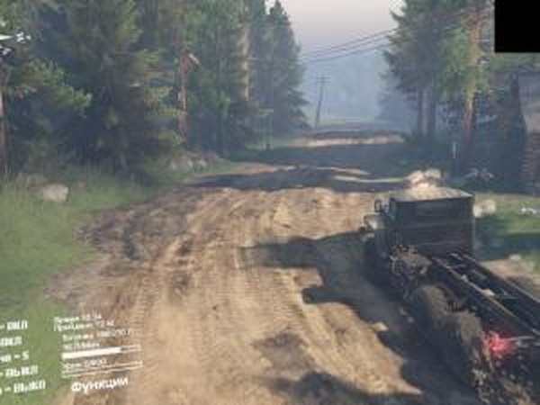 Карта «Лесное»версия 1.1 для SpinTires (v03.03.16)