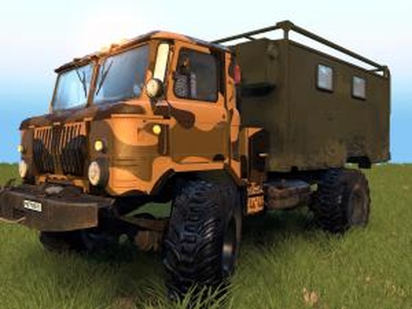 Газ-66версия 2.0 для SpinTires (v03.03.16)