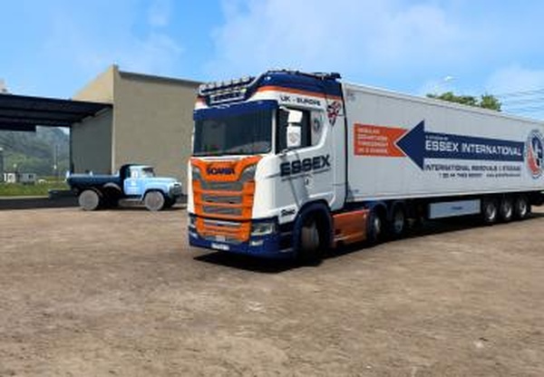 Комбо скин Essex Internationalверсия 1.0 для Euro Truck Simulator 2 (v1.40.x)
