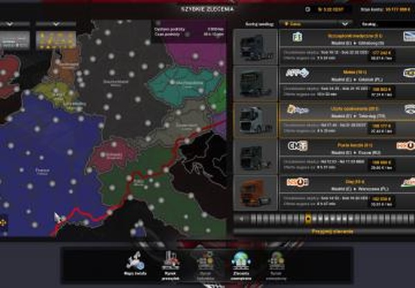 World Map HDверсия 1.40 для Euro Truck Simulator 2 (v1.40.x)