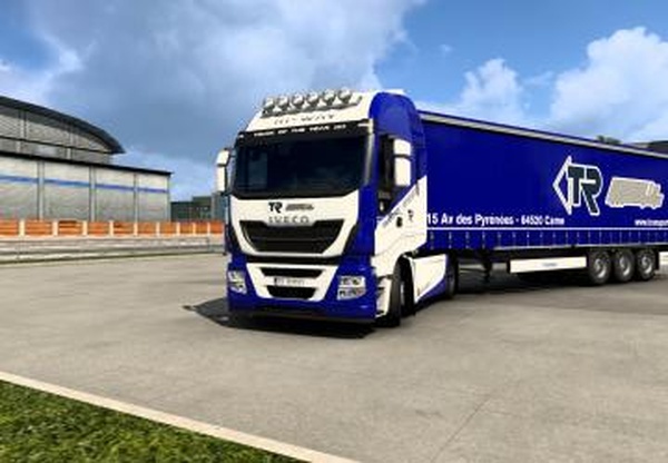 Комбо скин Les Transports Robertверсия 1.0 для Euro Truck Simulator 2 (v1.40.x)