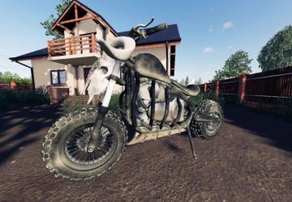 Fury Road Motorcycleверсия 1.0.0.0 для Farming Simulator 2019 (v1.6.0.0)