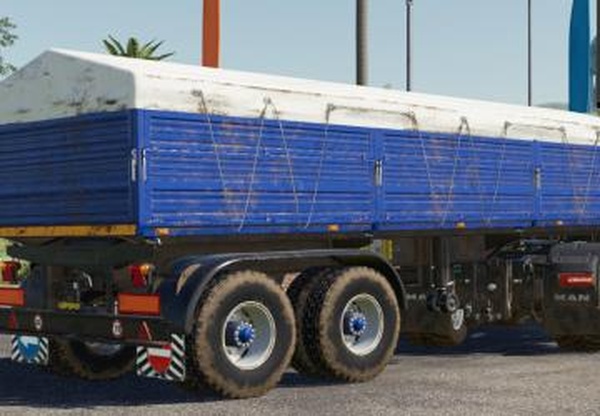 TFSIM SemiTrailerверсия 1.0.0.1 для Farming Simulator 2019 (v1.6.x)