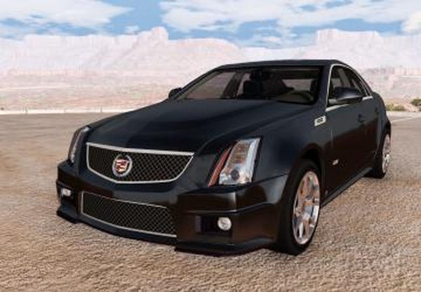Cadillac CTS-Vверсия 1.0 для BeamNG.drive (v0.11.x)