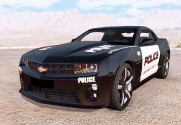 Chevrolet Camaro ZL1 Policeверсия 1.0 для BeamNG.drive (v0.11.x)