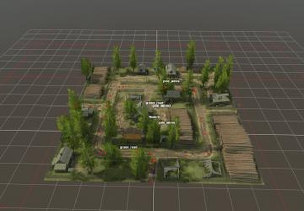 Рефы деревни с карты «Expanses of Villages 2»v11.04.19 для Spintires: MudRunner (v18.10.18)
