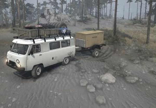 Уаз-452 4х4версия 0.1 для Spintires: MudRunner (v18.10.18)