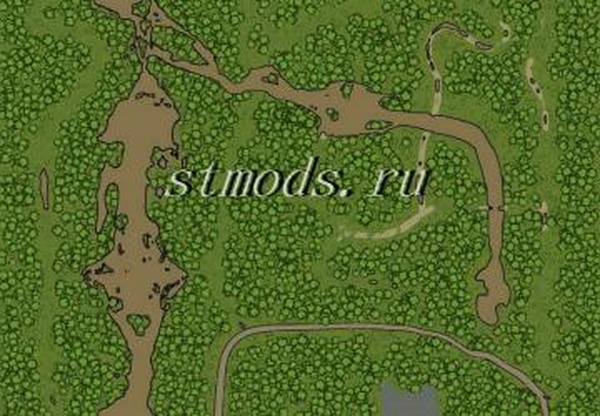 Карта «Back Woods - The Flood»версия 1.0 для Spintires: MudRunner (v19.11.18)