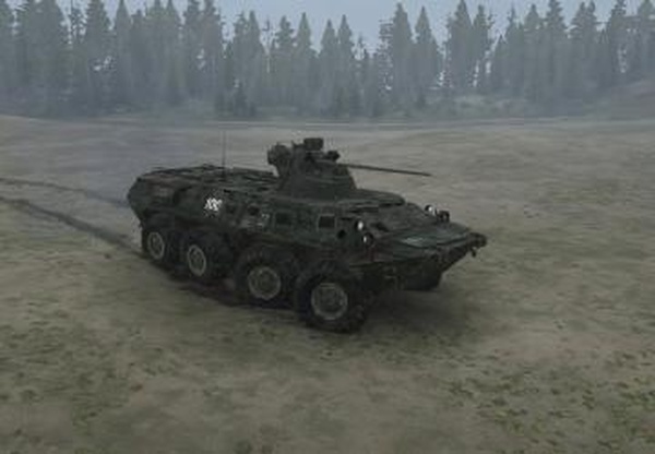 БТР-82Аверсия 1.0 для Spintires: MudRunner (v18.10.18)