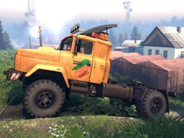 КрАЗ-5131 «Truck Tractor»версия 1.0 для SpinTires (v03.03.16)