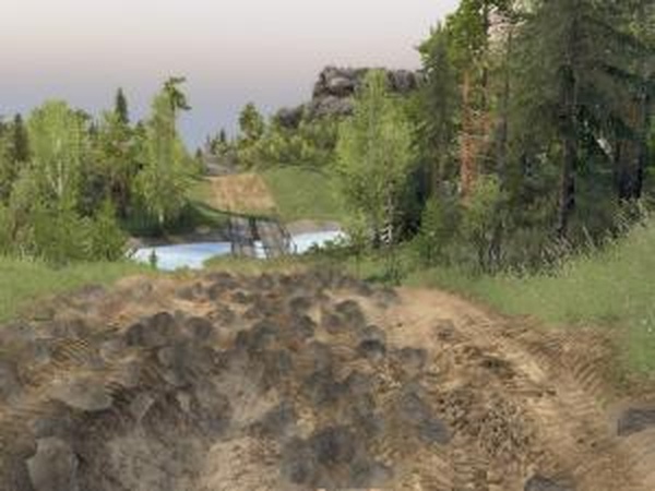 Карта «Работа»версия 1.0 для SpinTires (v03.03.16)