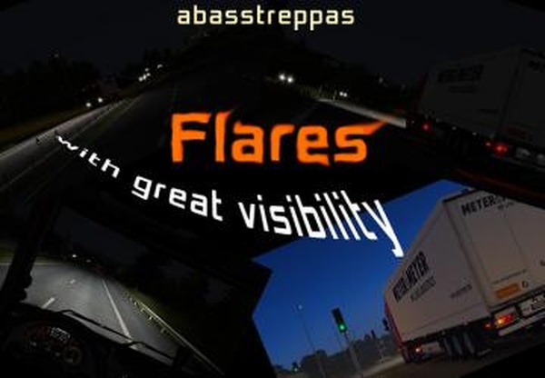Abasstreppas Flare Packверсия 1.5.2 для Euro Truck Simulator 2 (v1.40.x, 1.41.x)