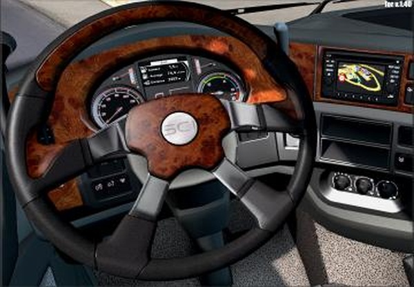 Рули из ATS для ETS 2версия 1.4 для Euro Truck Simulator 2 (v1.35.x, - 1.41.x)