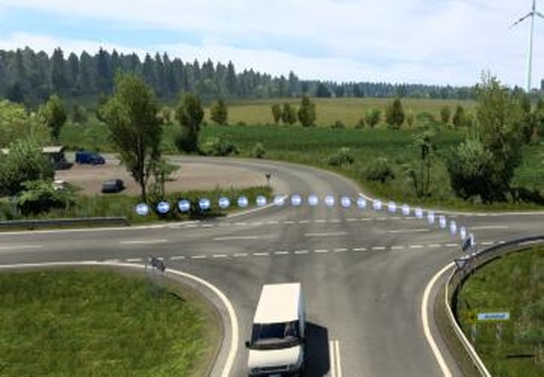 Modified Barriersверсия 1.0 для Euro Truck Simulator 2 (v1.40.x)