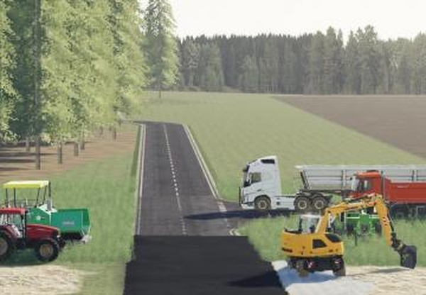 Карта «Bigroa»версия 2.0 для Farming Simulator 2019 (v1.6.0.0)
