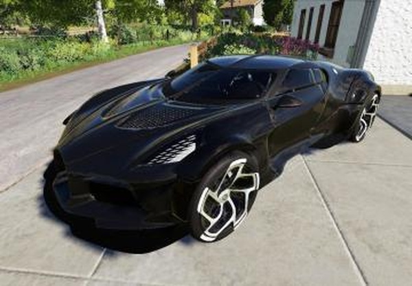 Bugatti La Voiture Noireверсия 1.0.0.0 для Farming Simulator 2019 (v1.6.0.0)