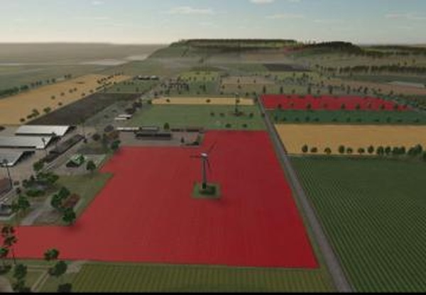 Карта «Niedersachsen 25»версия 1.0.0.0 для Farming Simulator 2025