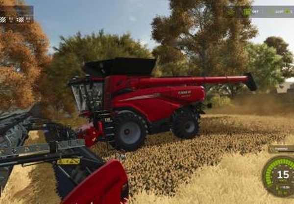 New Holland CR11 / Case IH AF 11версия 1.0.0.0 для Farming Simulator 2025