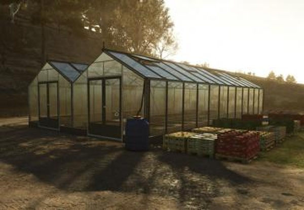 Vegetable greenhouseверсия 1.0.1.0 для Farming Simulator 2025