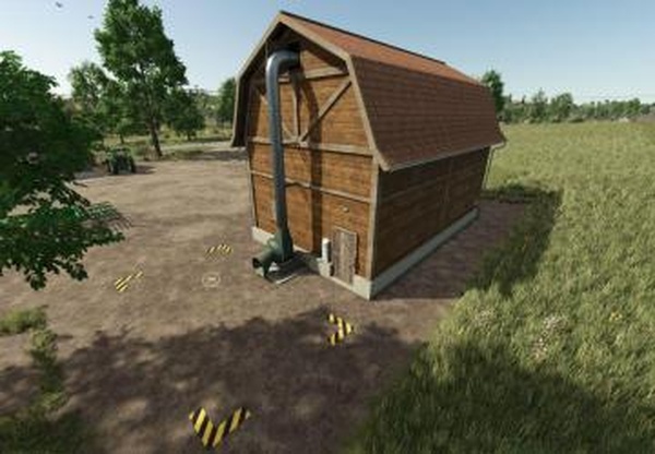 Hay Storage And Grass Dryingверсия 1.1.0.0 для Farming Simulator 2025