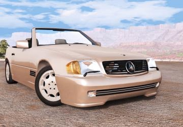 Mercedes-Benz 500 SL (R129)версия 1.0 для BeamNG.drive (v0.11.x)