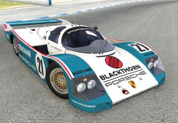 Porsche 962Cверсия 1.0 для BeamNG.drive (v0.11.x)