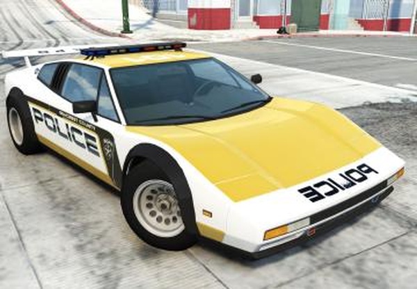 Civetta Bolide Seacrest County Policeверсия 1.0 для BeamNG.drive (v0.11.x)