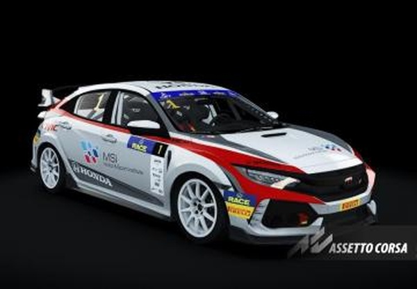 Honda Civic Type-R fk8 CETверсия v1.2 для Assetto Corsa
