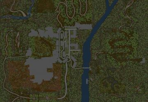 Карта «Первая работа»версия 1 для Spintires: MudRunner (v18.10.18)