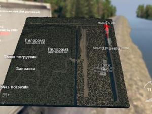 Карта «Газопровод»версия 0.1 для SpinTires (v03.03.16)