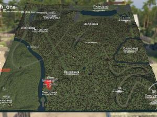 Карта «После дождя»версия 1.0 для SpinTires (v03.03.16)