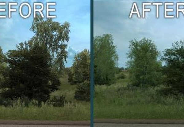 Fael Environmentверсия 3.1 (13.03.21) для Euro Truck Simulator 2 (v1.39.x, - 1.43.x)