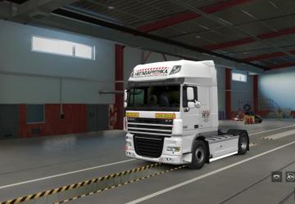 Скин «Негабаритика» для DAF XF 105версия 1.0 для Euro Truck Simulator 2 (v1.40.x)