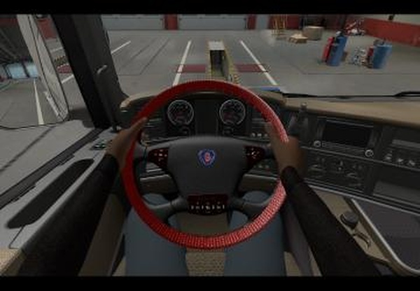 Оплетка для Scania R & Streamlineверсия 1.0 для Euro Truck Simulator 2 (v1.40.x)