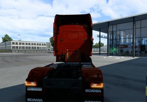 «Бегающие поворотники» для всех тягачей Scaniav1.1.2 для Euro Truck Simulator 2 (v1.40.x)