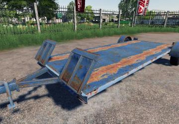 Fortshritt Tieflader Eigenbauверсия 1.0 для Farming Simulator 2019 (v1.6.0.0)