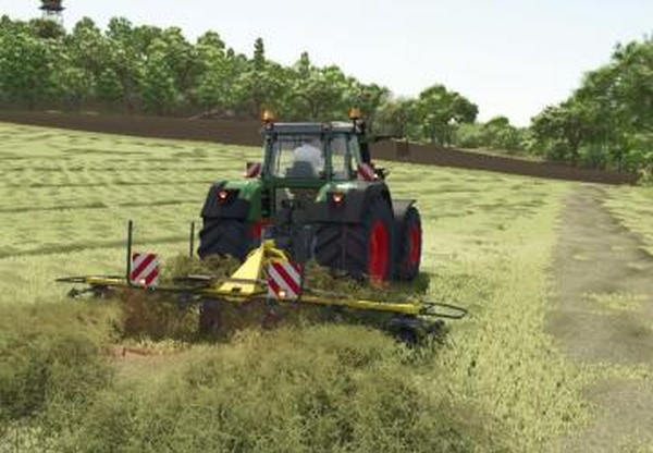 New Holland tedders and windrowersверсия 1.0.0.0 для Farming Simulator 2025