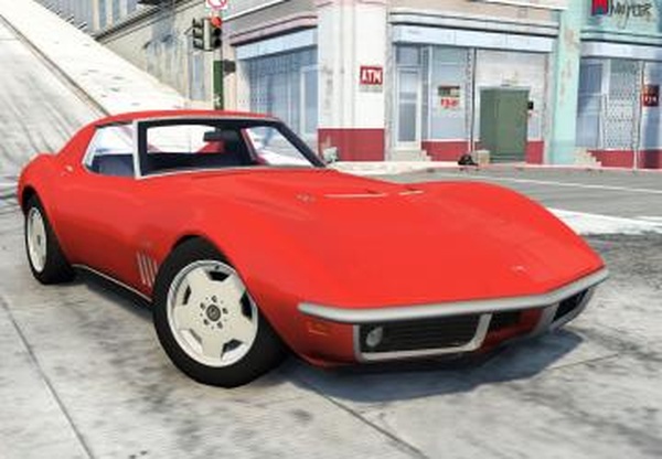 Chevrolet Corvette Stingray 427 1969версия 1.0 для BeamNG.drive (v0.11.x)