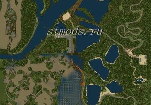 Карта «Пропавшая автоколонна/Missing auto column»v02.04.19 для Spintires: MudRunner (v19.11.18)