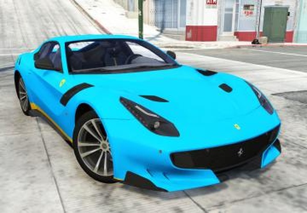 Ferrari F12 TDFверсия 1.0 для BeamNG.drive (v0.11.x)