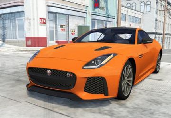 Jaguar F-Type SVR Coupeверсия 1.0 для BeamNG.drive (v0.11.x)