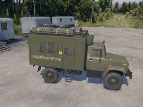Газ-3308 «Садко»версия 1 для SpinTires (v03.03.16)
