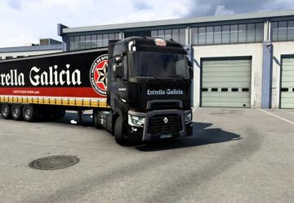 Комбо скин Estrella Galiciaверсия 1.0 для Euro Truck Simulator 2 (v1.40.x)